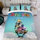 thumbnail image 4 of Fuera del Nido Conjunto de sábanas temático, trío de piezas, cómodo y amigable con la piel, diseño único, regalo de decoración para el hogar para familiares, amigos y fans,135cm *200cm, 4 of 6