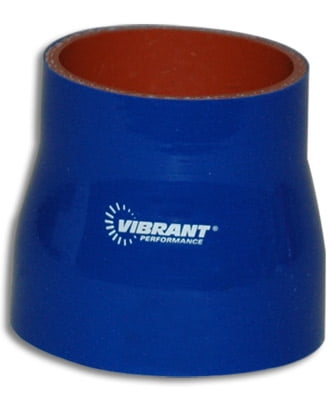 VIBRANT 2.5/" 2-1//2 INCH 90 DEGREE 90° ELBOW BEND SILICONE HOSE 4-PLY 8/" LENGTH