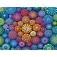 thumbnail image 3 of Puzzle Ravensburger Radiating Rainbow Mandalas de 2000 piezas, 3 of 3