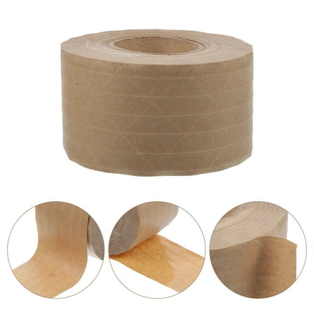Worgeous Packing Tape Brown Kraft Paper Tape Light Brown 1Set for Transportation