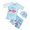 Z24-Multicolour, variant on Boys Two Piece Rash Guard Swimsuits Sets Kids Long Sleeve Print Top High Waisted Swim Trunks Sunsuit Swimwear Sets ,2-3 Years,Blue