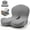 Light Gray, variant on AMTPM Seat Cushion with Lumbar Support - L-Shaped Ergonomic Memory Foam Office Chair Cushion for Long Hours, Car Seat & Home Office (Black/Gray)