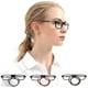thumbnail image 4 of Gafas magnéticas para colgar en el cuello Tr90, gafas de lectura portátiles plegables para hombres y mujeres (+200) TUNC Sencillez, 4 of 5