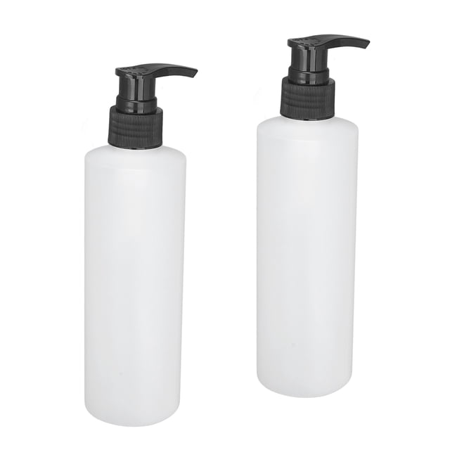 Botella Dispensadora con Bomba ANGGREK 250 ml 2 Piezas para Lociones Bronceadoras
