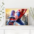 thumbnail image 2 of Cuadros Decorativos 5D diamante pintura Spiderman completo redondo diamante mosaico hogar Ehuebsd Nuevos Originales, 2 of 9