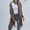 Khaki, variant on Womens Summer Tops Solid Color Cloak Knitted Capes Shawl Tassel Open Front Cardigans Sweater Coat Short Sleeve Casual Tees