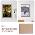 thumbnail image 3 of OFFIGAM Poster Frame Brown Simple Design 1Pack for General Users, 3 of 6