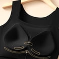 thumbnail image 4 of Soyumi Womens Tank Top, Summer Sleeveless Tops for Women Built In Shelf Bra Camisole U Neck Slim Fit Stretchy Workout Yoga Running Gym Comfortable Tops, Black, 4 of 9