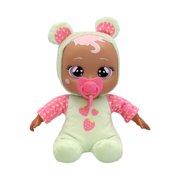 Cry Babies Mealtime Mindy 11.4 Baby Doll w/ 4 accessories, 15 sounds and reactions