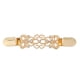 thumbnail image 5 of Anillo para bufanda Sonducket Clips para suéter de aleación galvanizada estilo Vintage 2piezas Oro, 5 of 6