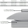 thumbnail image 3 of Classic Duvet Cover Set by Southshore Fine Linens, 3 of 9