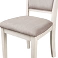 thumbnail image 5 of New Classic Furniture Amy Solid Wood Dining Chairs in Bisque Brown (Set of 2), 5 of 5