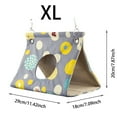 thumbnail image 2 of Guard Solar Gourds for Hut Bath Heaters Decorative on Stand Huts Outdoor Pottery Outdoor Pole Mounted Tall Pole for outside Outdoor Feeder S Foldable Bird For Parrots, 2 of 3