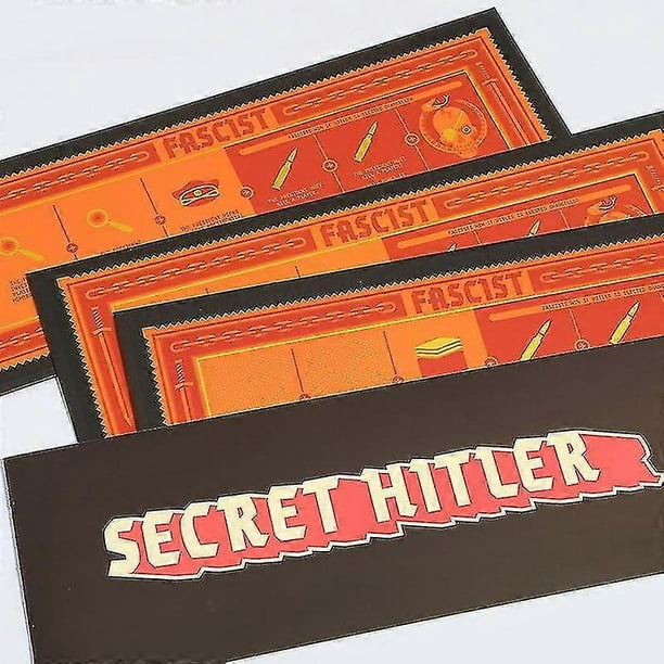 Secret Hitler Revealing The Secret Of Hitler English Version Puzzle Strategy Game Card