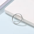 thumbnail image 3 of Suplight Sterling Silver Rings for Women Simple Plain Band Rings Stacking Ring for Women Men, 3 of 9