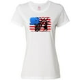 thumbnail image 3 of Inktastic Liberty Flag Women's T-Shirt, 3 of 5