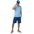 thumbnail image 2 of Fish N Vibe Men's Short Sleeve Fishing Performance Outdoor Graphic T-Shirt, size S-3XL, 2 of 6