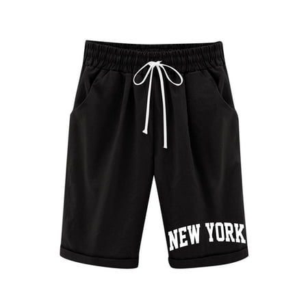 QUOTAY Toddler Shorts Girls Elastic Waist Shorts Casual Solid Color Comfy Lightweight with Pockets for Ages 3-13 Jean Shorts Black_004 160