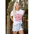 thumbnail image 3 of Never Look Back Positive Motivation Women's Graphic T Shirt Tees Brisco Brands L, 3 of 6