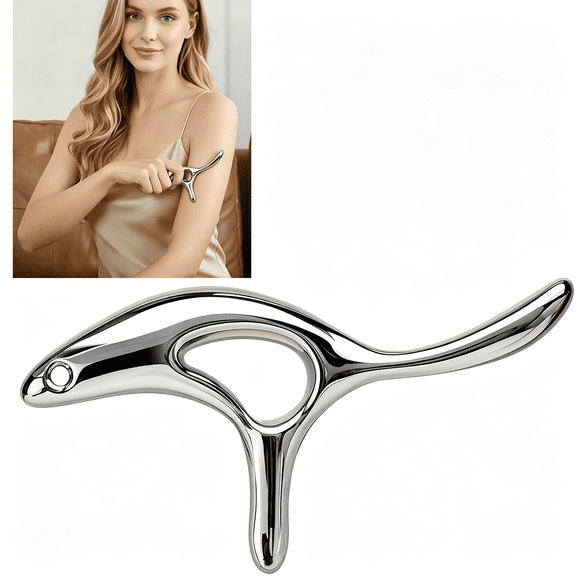 RAQOE Women'S Facial Lifting and Body Massage Tool,Gua Sha Trigger Point Massage Tool -Thumb Protector,Deep Tissue Massage,Muscle Scraper Tool As Pressure Point Massage Tool