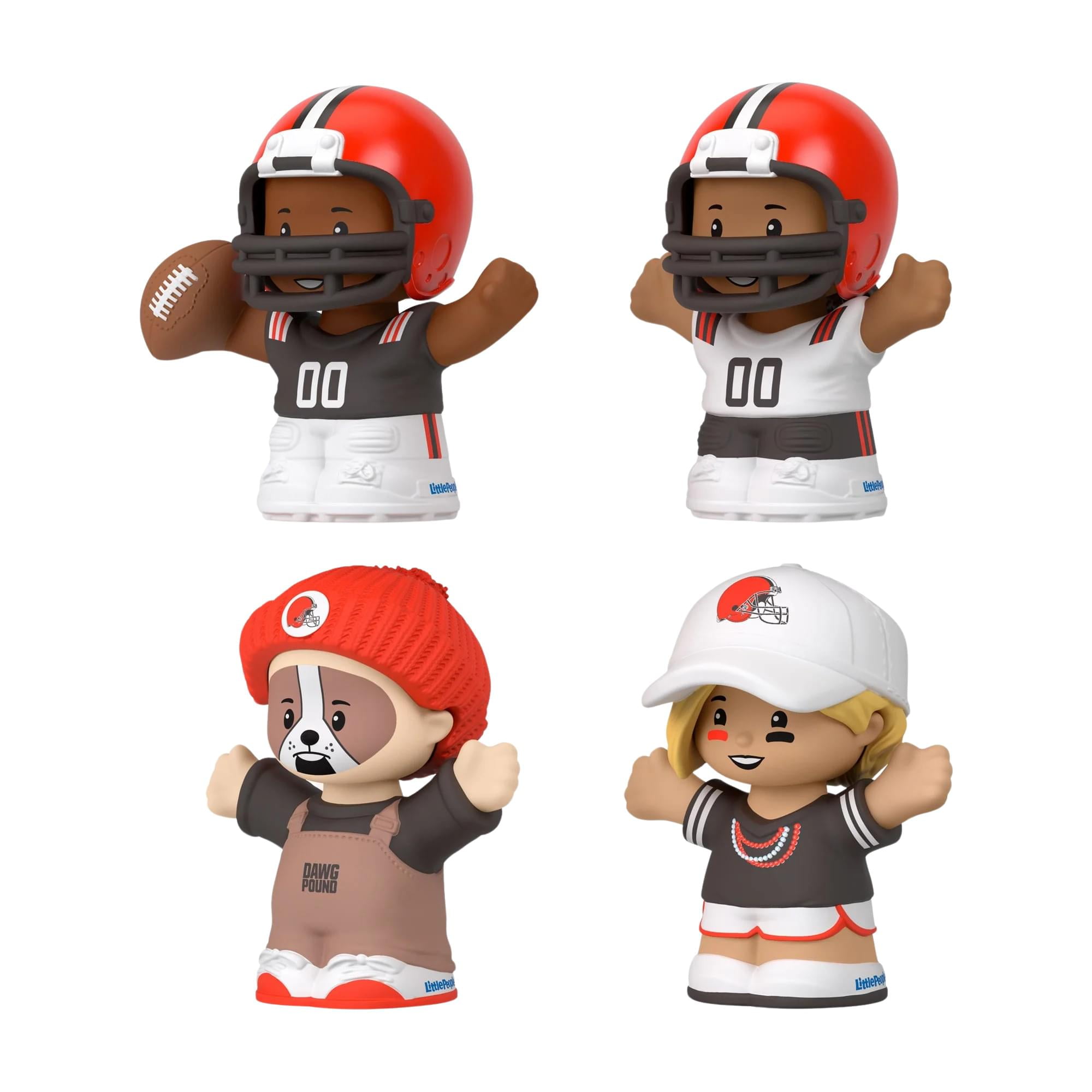 Cleveland Browns NFL Little People Collector Figure Set
