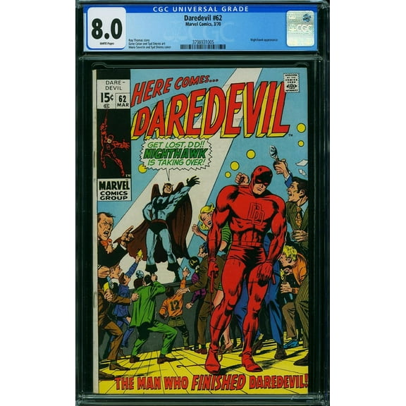 Daredevil #62 - CGC 8 Comic Book