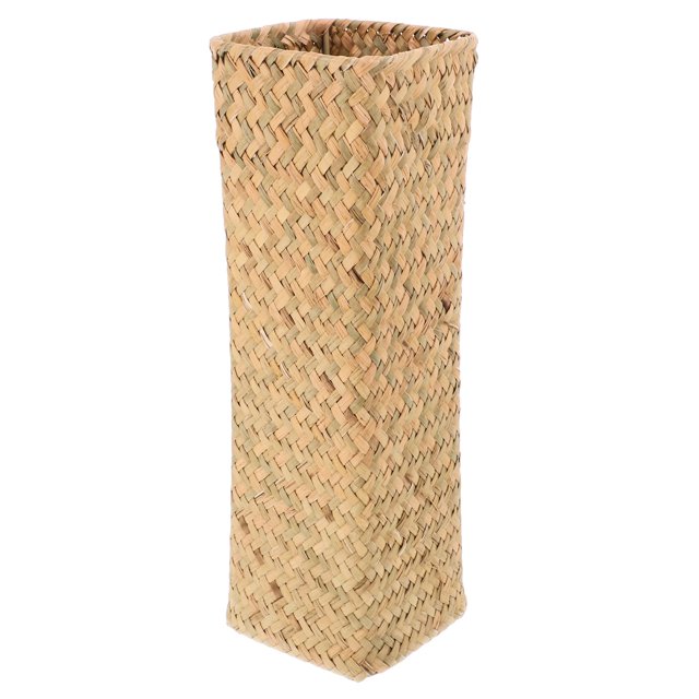 Flower Arrangement Vase Straw Woven Flowers Vase Decorative Straw Vase