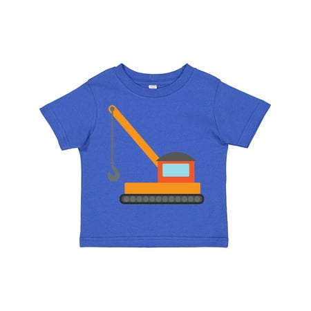 

Inktastic Kids Construction Crane Boys or Girls Toddler T-Shirt