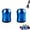 Blue, variant on Screwdriver Head Magnetic Ring, 6.35mmMagnetizer Screw Removable Household Tool Magnetic Screw Holder Universal Magnetizer for Hex Screwdrivers & Power Bits