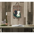 thumbnail image 2 of Welcome Sign, "Two Labradors" Porch Decor, Resin Slate Plaque, Ready To Hang, 2 of 2