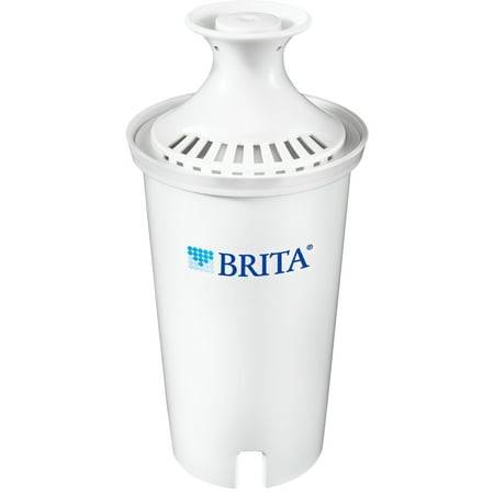 Just Water Ceramic Filter Brita Standard Water Filter, Standard Replacement Filters for Pitchers and Dispensers, BPA Free - 1 ct ()