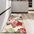 thumbnail image 4 of Pioneer Flower Floral Print Pattern Kitchen Rug Mat,Kitchen Runner Rugs Non Skid Washable,Decorative Kitchen Floor Mats for Kitchen,Sink,Laundry,17"X47", 4 of 5