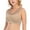 khaki, variant on Sexy Deep V Neck Lace Bras For Women Brassiere Push Up Padded Bra Seamless Comfortable Bralette Breathable Fitness Gym Bra Top Padded Sport Bra