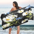thumbnail image 6 of Coolnut Microfiber Beach Towels,Chamomile Black Sand Free Beach Towel,Quick Dry Beach Towel, Extra Large Beach Towels for Adults,Kids 60"x30", 6 of 6