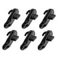 thumbnail image 1 of Lohuatrd 1 Set Windproof Tarp Clips Compact Lightweight Teethed Mouth Tent Clamp Outdoor Supplies, 1 of 7
