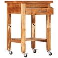thumbnail image 2 of vidaXL Kitchen Trolley 55x55x89 cm Solid Wood Acacia, 2 of 5