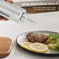 thumbnail image 4 of Oil Bottle Dispenser, Stainless Steel Cooking Oil Container Non Slip Oil Bottle With Transparent Design Easy Distribution Oil Vinegar Cruet Olive Oil Bottle For Kitchen, 4 of 8