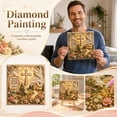 thumbnail image 2 of Garden of Faith Pearl Art Kit Diy Religious 3d Diamond-Painting Crafts Beginner Diy Fall Home Decor Wall Art Full Drill Gem Art, Decor & Gift Thoughtful Religious Holiday Gift, 2 of 6