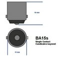 thumbnail image 2 of 4 Qty. Halco 20W JC 12V G4 Prism HaloXen JC20/HX 20w 12v Halogen Clear HaloXen Lamp Bulb, 2 of 2