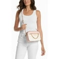 thumbnail image 4 of Michael Kors Women's Jet Set Large Ombré Signature Logo Crossbody Bag (PowderBlush) 35T5GTTC9Y-424, 4 of 5