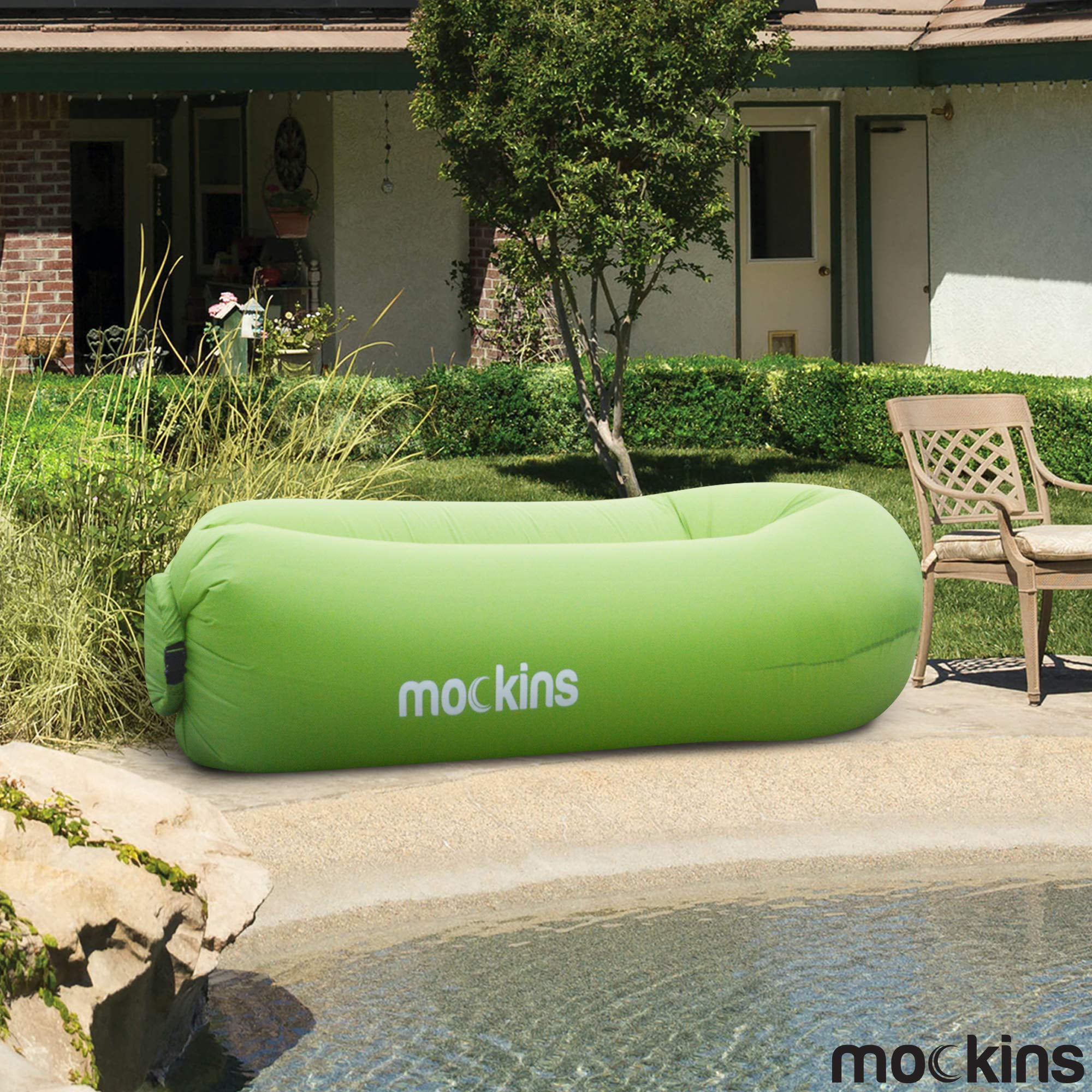 Ximger Inflatable sofa waterproof inflatable lounger travel and swimming pool. leisure portable for indoors inflatable air sofa 