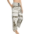 thumbnail image 2 of Naloa Rice Harvest Print Women’s Ultra-Soft Comfy Pajama Lounge Pants with Pockets & Drawstring, 2 of 8
