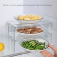 thumbnail image 3 of Bearachild Organizador de cocina para ahorrar espacio, soporte de almacenamiento de doble capa, bandeja de plástico para verduras, organizador de Cocina y Comedor, 3 of 5