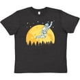 thumbnail image 3 of Inktastic Space Outerspace Moon and Astronaut Youth T-Shirt, 3 of 5