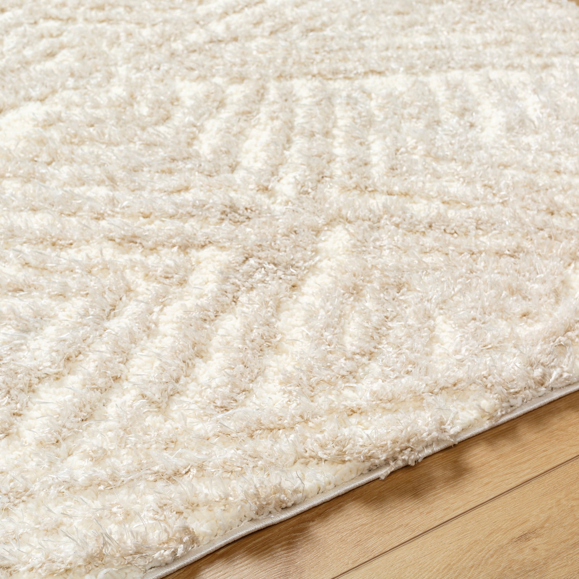 Artistic Wavers Everton Plus Area Rug, 6'7" x 9'2", Beige