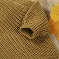 thumbnail image 6 of Ehfomius Newborn Baby Girls Boys Knit Sweater Long Sleeve Knitted Sweaters Fall Winter Warm Pullover for Toddler Clothes, 6 of 7