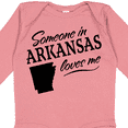 thumbnail image 4 of Inktastic Someone in Arkansas Loves Me Boys or Girls Long Sleeve Baby Bodysuit, 4 of 5