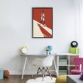 thumbnail image 3 of Stupell Industries Modern Retro Basketball Legend Black Floating Frame Canvas Art, 17 x 25, by Ray Powers, 3 of 8