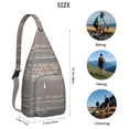 thumbnail image 2 of Colorful Ethnic Sling Backpack – Shoulder Bag for Outdoor & Hiking, 2 of 4
