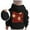 Black, variant on Girls Graphic Pullover Hoodie Soft Long Sleeve Sweatshirt Cute Top Clothes For Kids Girls and Toddlers' Pullover Hoodie Sweatshirt